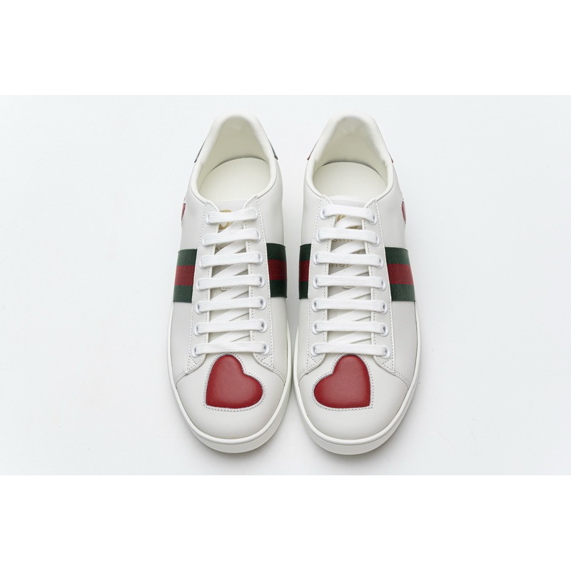  PK Gucci Ace Embroidered Hearts，603697 435638 A38M0 9074