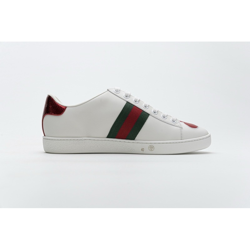  PK Gucci Ace Embroidered Hearts，603697 435638 A38M0 9074