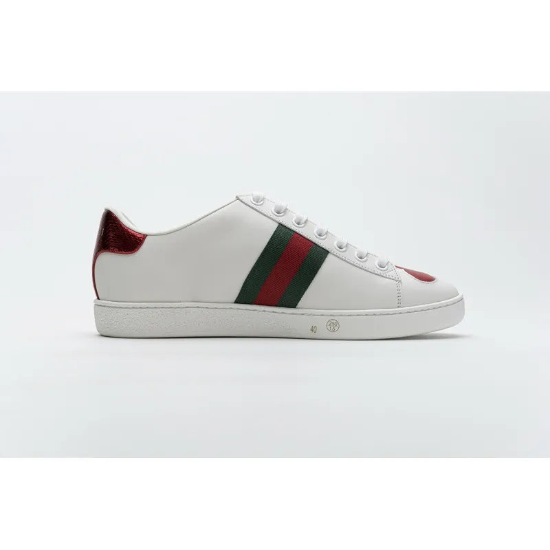  PK Gucci Ace Embroidered Hearts，603697 435638 A38M0 9074