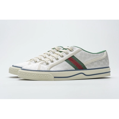  PK Gucci Tennis 1977 Mini GG White,606111 99W90 9085 01