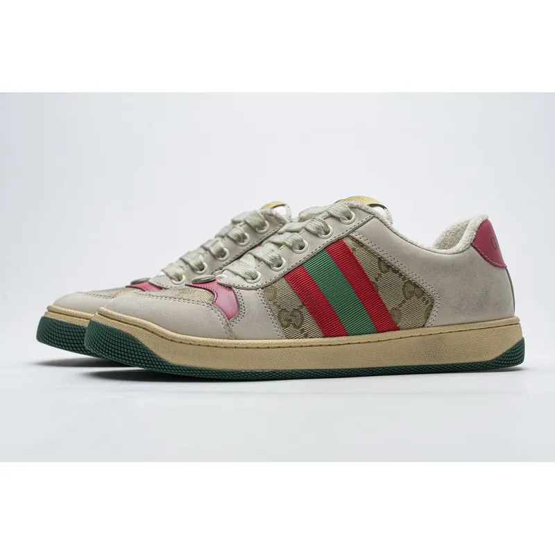  PK Gucci Screener Butter Leather