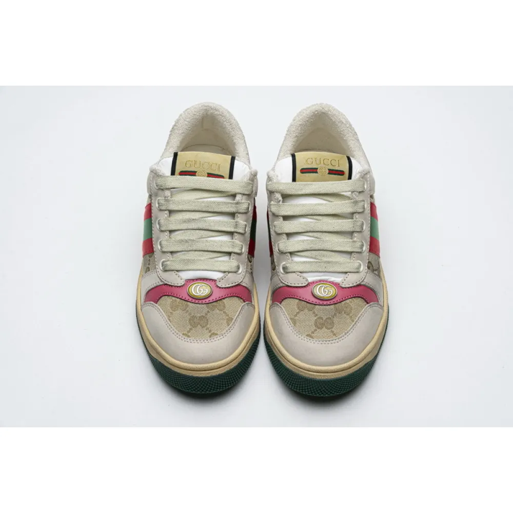  PK Gucci Screener Butter Leather