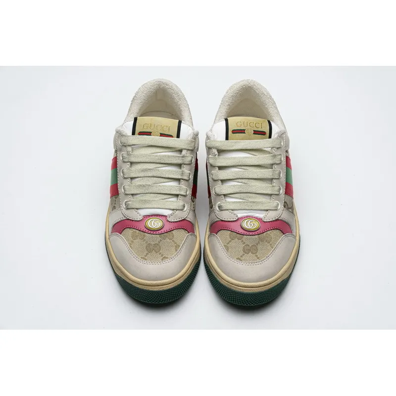  PK Gucci Screener Butter Leather