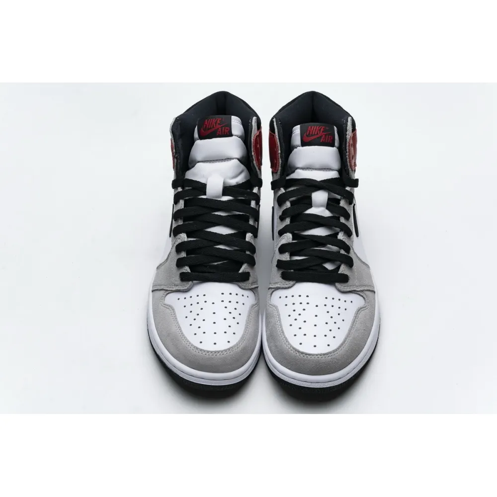 Perfectkicks Jordan 1 Retro High Light Smoke Grey,555088-126