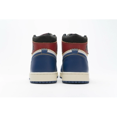  Perfectkicks Jordan 1 Retro High Union Los Angeles Blue Toe,BV1300-146 02