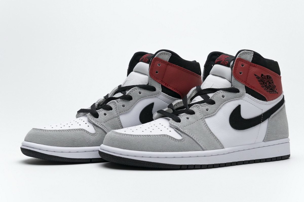  GET Jordan 1 Retro High Light Smoke Grey,555088-126
