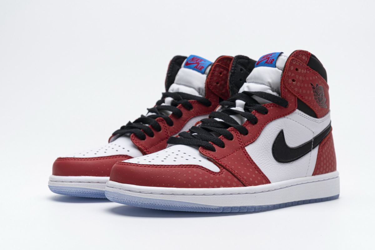  GET Jordan 1 Retro High Spider-Man Origin Story ,555088-602