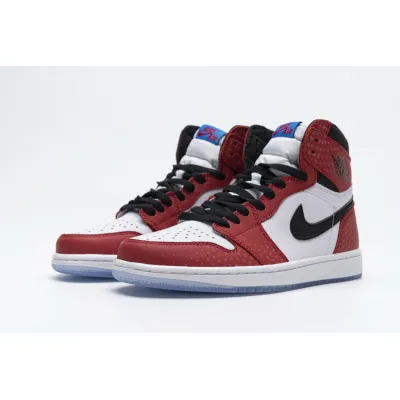 GET Jordan 1 Retro High Spider-Man Origin Story ,555088-602 01