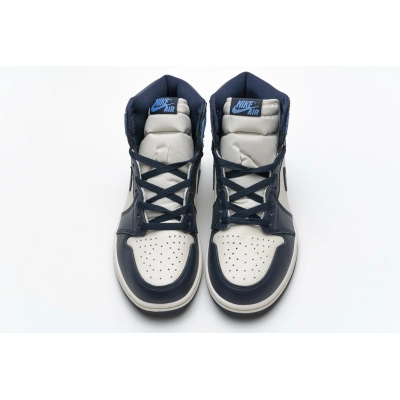  GET Jordan 1 Retro High Obsidian UNC ,555088-140 02