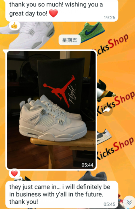  Perfectkicks Jordan 4 Retro Pure Money,308497-100