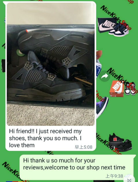 Perfectkicks Jordan 4 Retro Black Cat ,CU1110-010