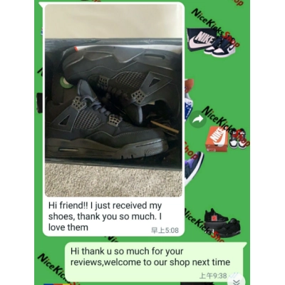 Perfectkicks Jordan 4 Retro Black Cat ,CU1110-010 02