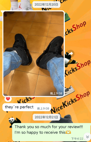 Perfectkicks Jordan 4 Retro Black Cat ,CU1110-010