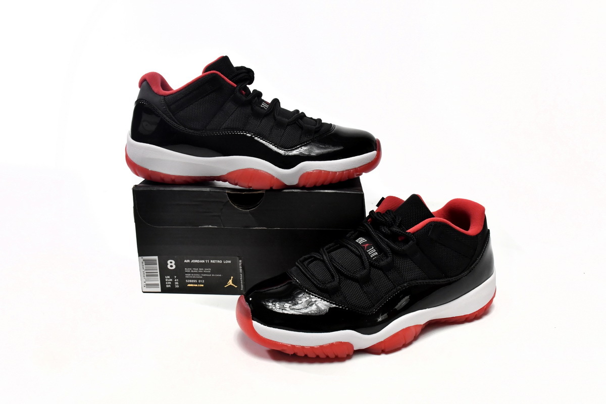  Perfectkicks Jordan 11 Retro Low Bred,528895-012