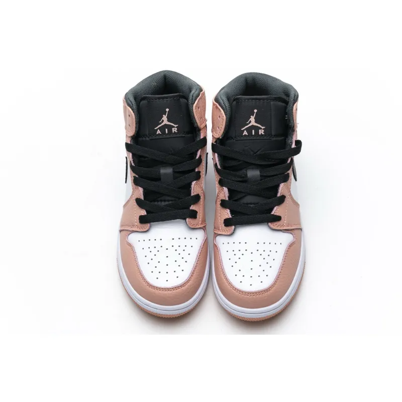 GET Jordan 1 Mid Pink Quartz ,555112-603