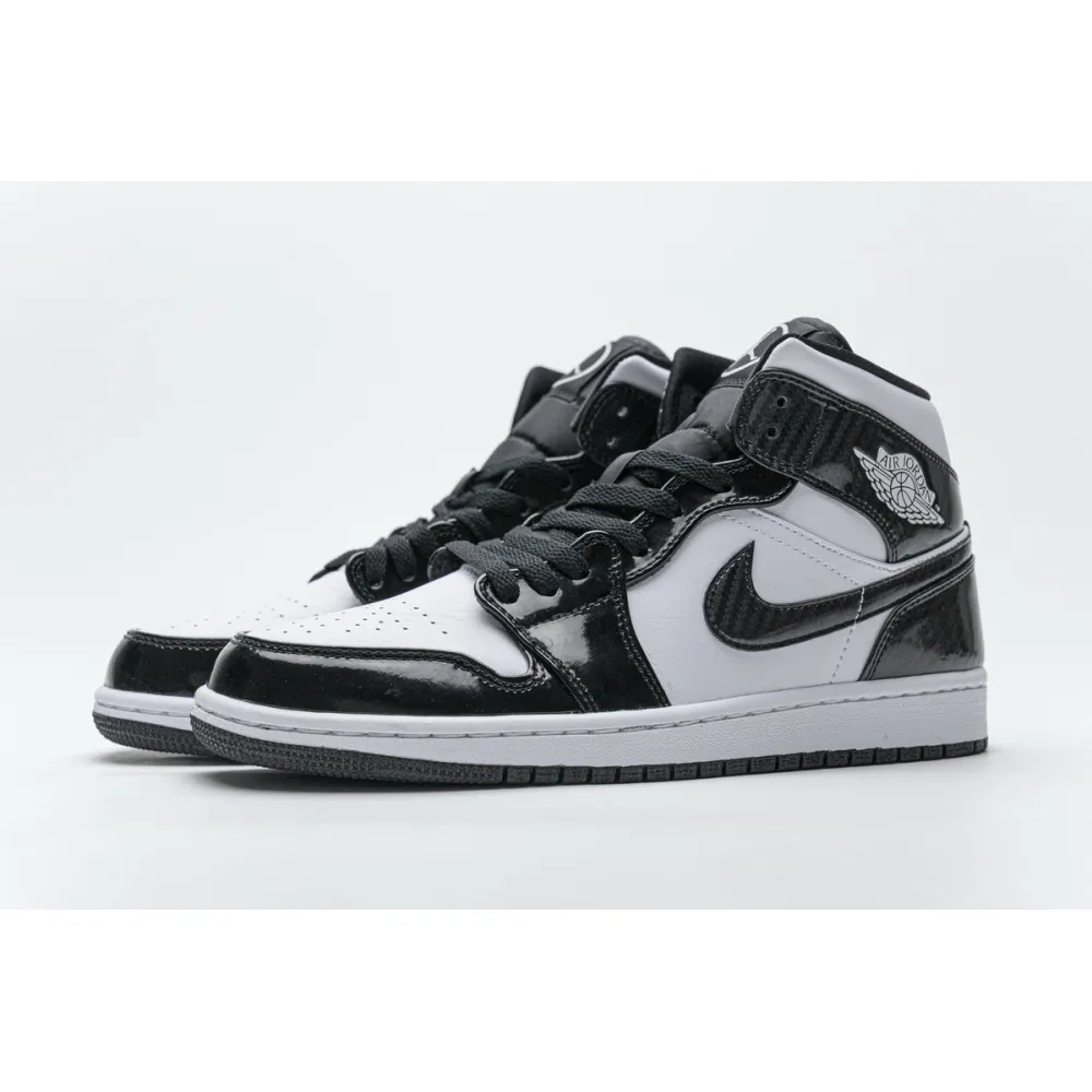 GET Jordan 1 Mid Carbon Fiber All-Star ,DD1649-001