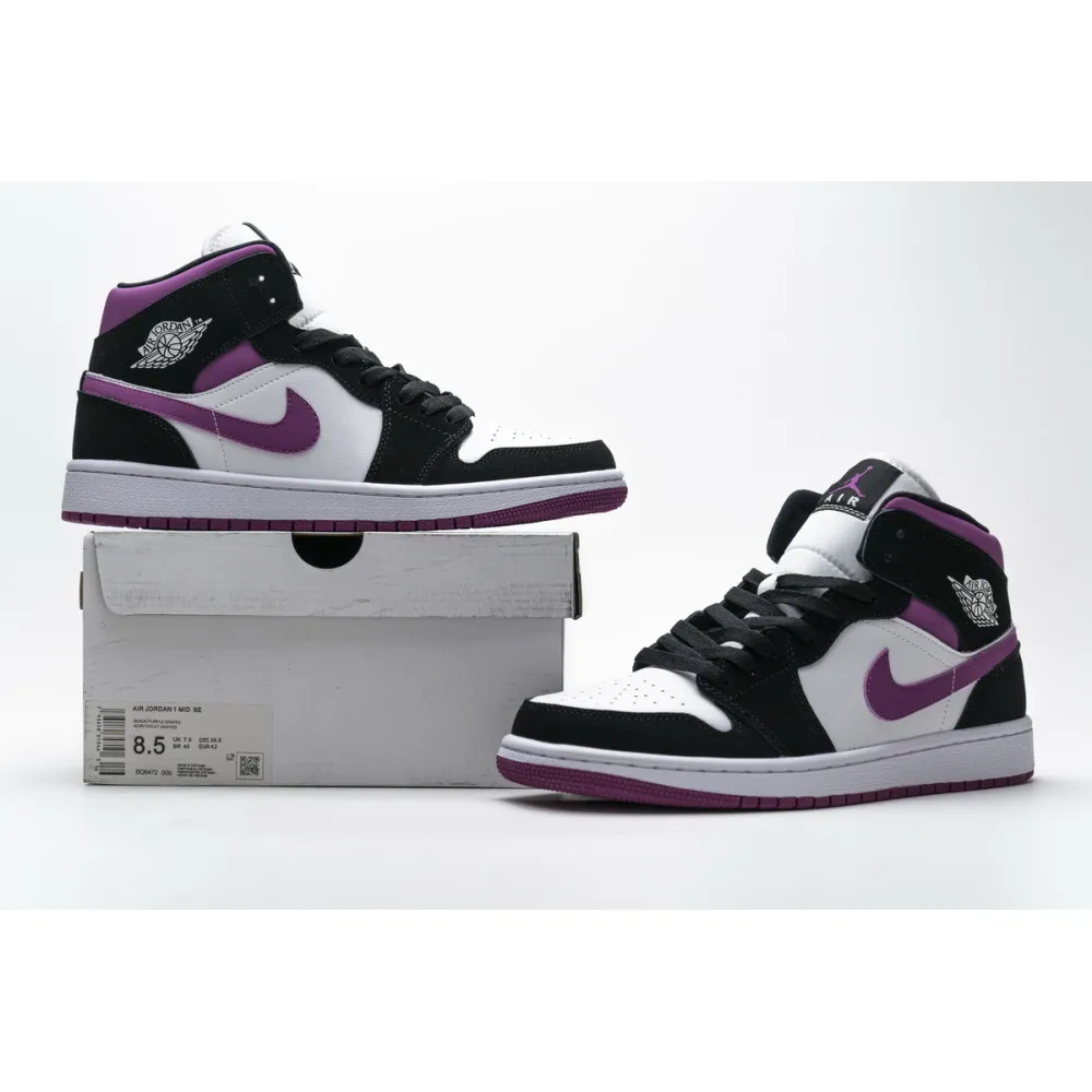 GET Jordan 1 Mid Magenta,BQ6472-005