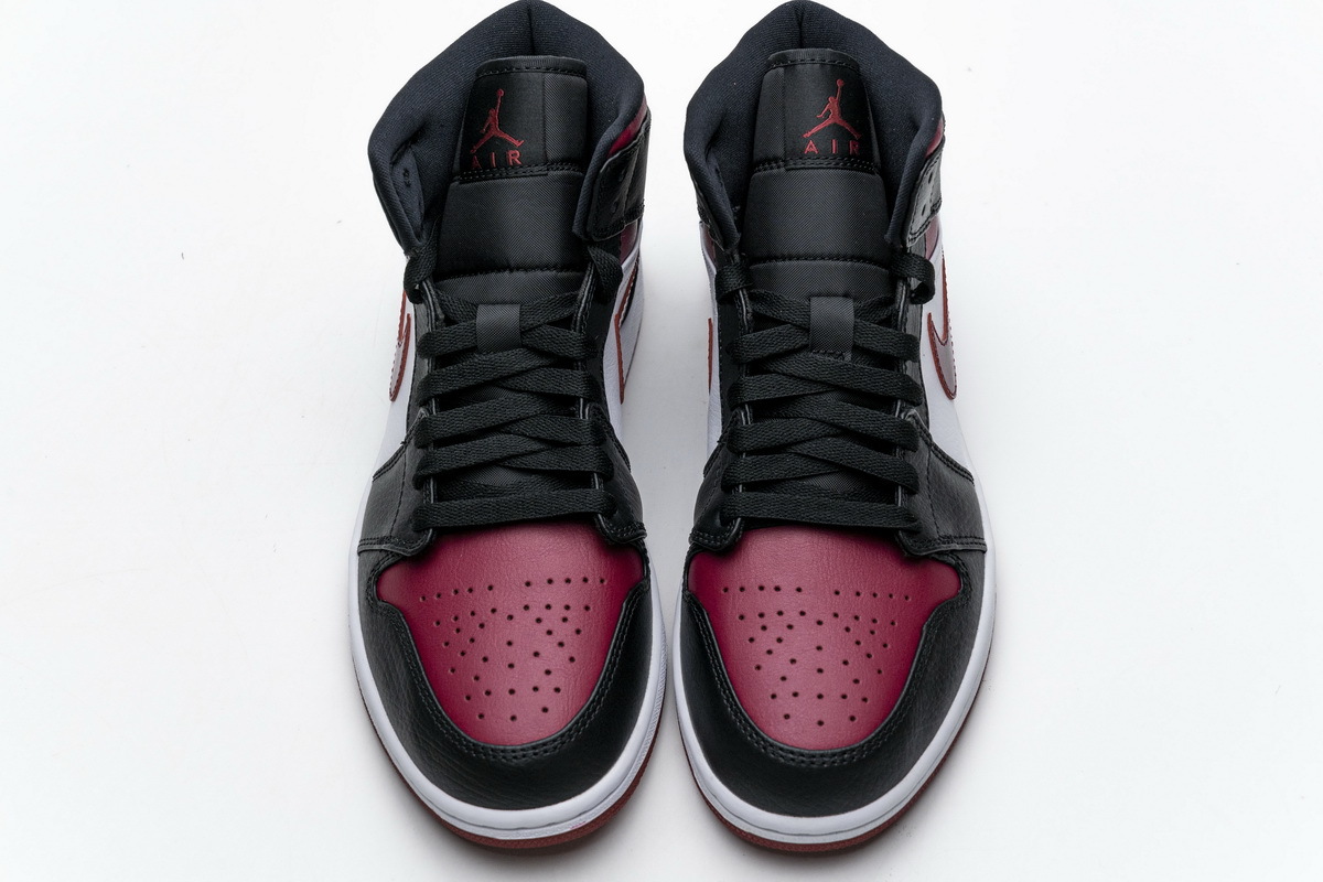  GET Jordan 1 Mid Bred Toe,554724-066