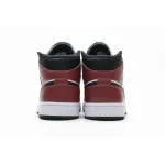 GET Jordan 1 Mid Chicago Black Toe s,554725-069