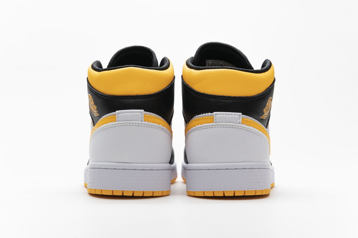  GET Jordan 1 Mid Laser Orange Black ,CV5276-107