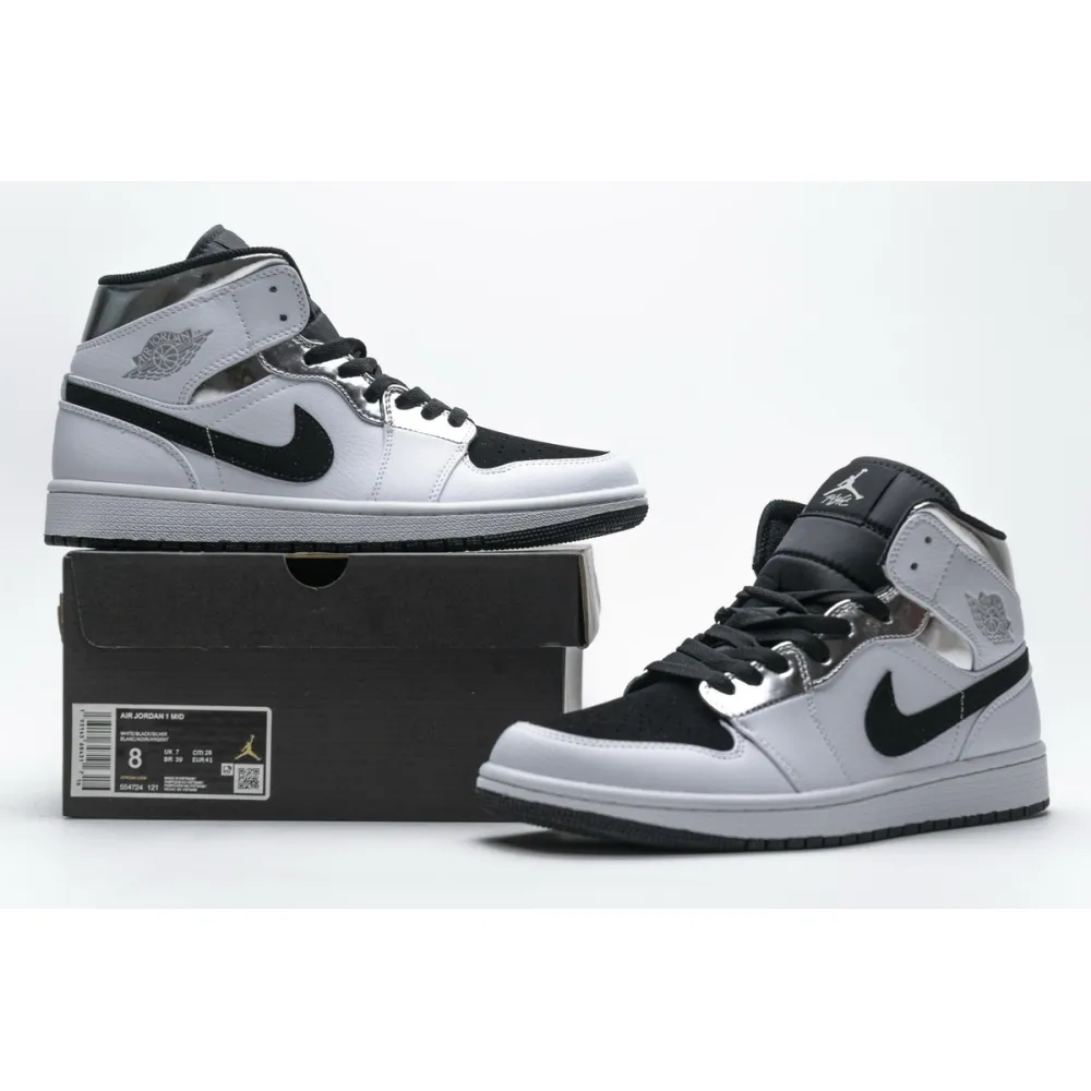 GET Jordan 1 Mid Alternate Think 16 ,554724-121