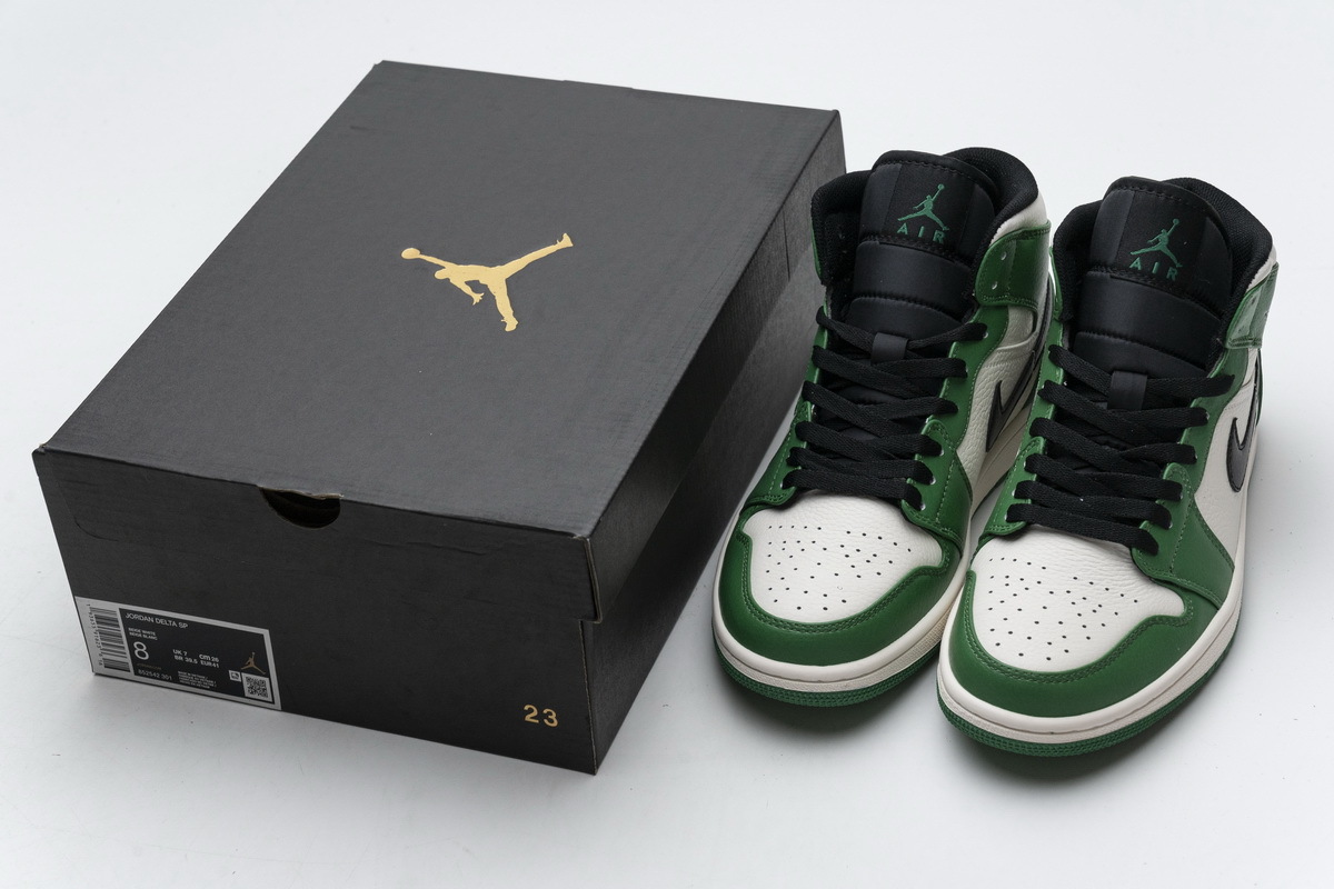  GET Jordan 1 Mid Pine Green ,852542-301