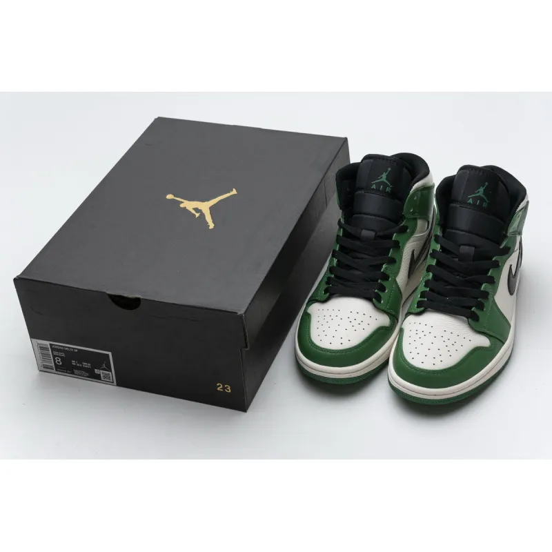 GET Jordan 1 Mid Pine Green ,852542-301