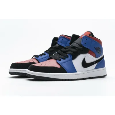 GET Jordan 1 Mid Top 3,554724-124 01