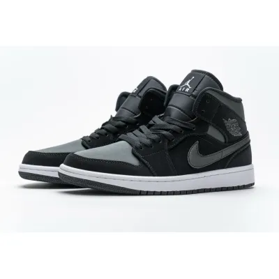 GET Jordan 1 Mid Nylon Black Anthracite,852542-012 01