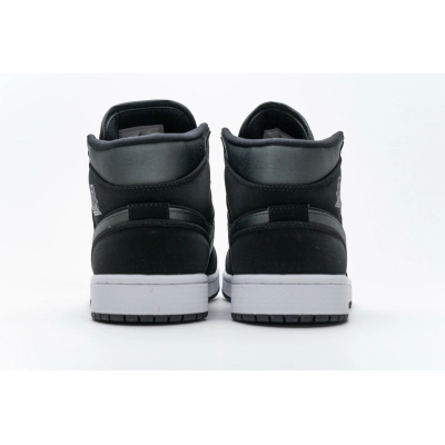  GET Jordan 1 Mid Nylon Black Anthracite,852542-012 02
