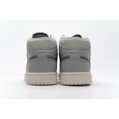  GET Jordan 1 Mid Light Bone,852542-003 02