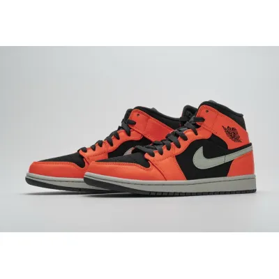 GET Jordan 1 Mid Black Cone,554724-062 01