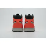 GET Jordan 1 Mid Black Cone,554724-062