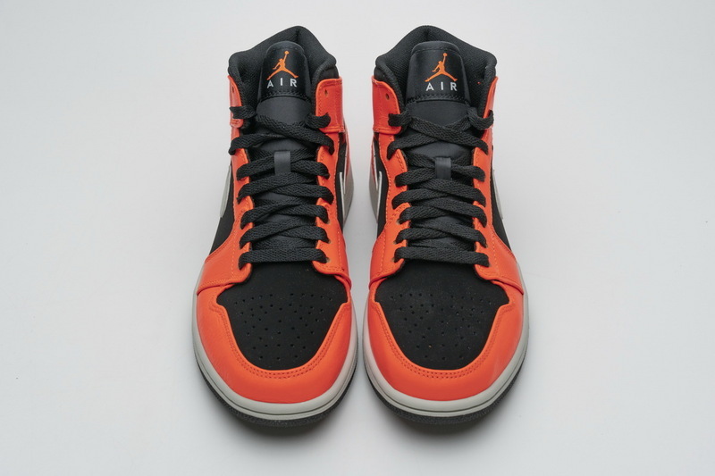  GET Jordan 1 Mid Black Cone,554724-062