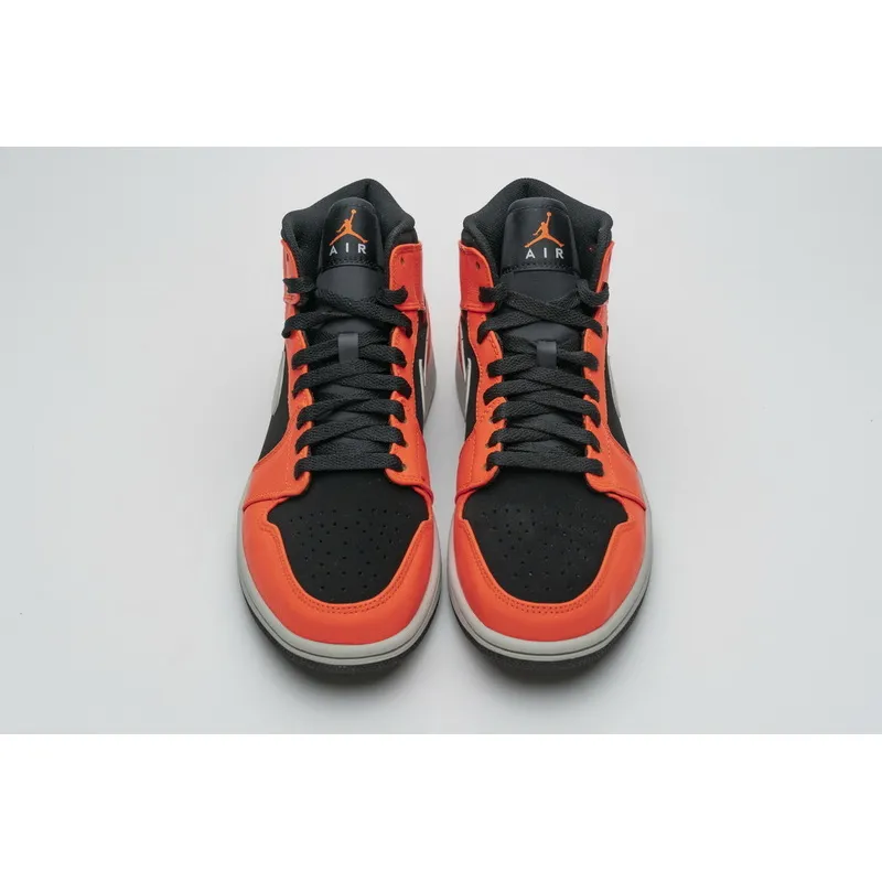 GET Jordan 1 Mid Black Cone,554724-062