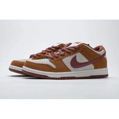  GET SB Dunk Low Pro Dark Russet Cedards,BQ6817-202 01