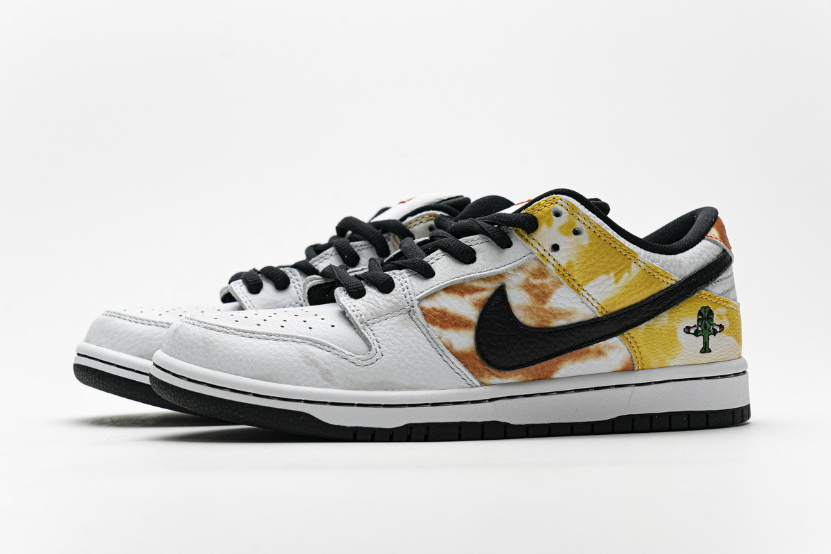  GET SB Dunk Low Raygun Tie-Dye White, BQ6832-101
