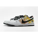 GET SB Dunk Low Raygun Tie-Dye White, BQ6832-101