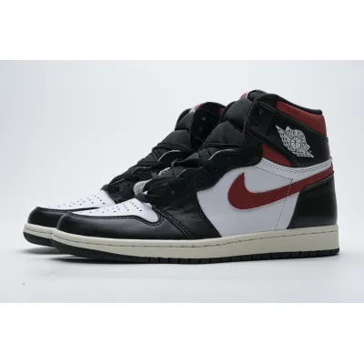 GET Jordan 1 Retro High Black Gym Red,555088-061 01