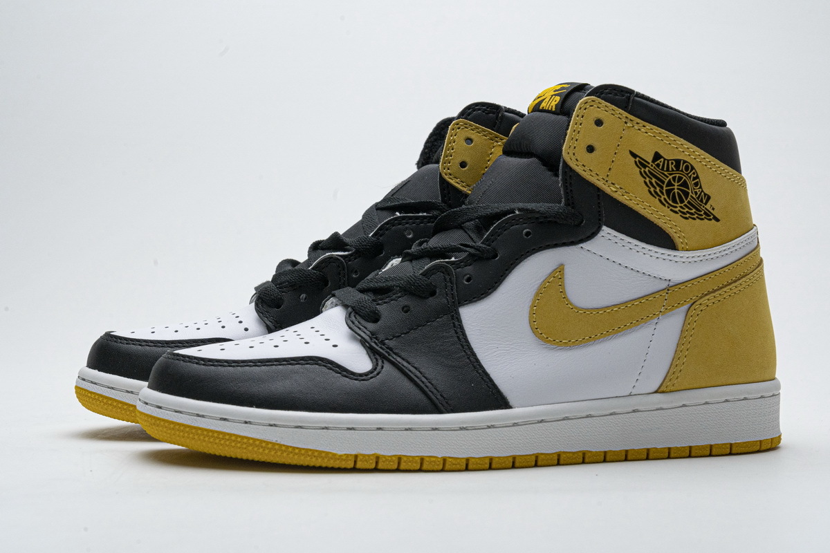  GET Jordan 1 Retro High Yellow Ochre,555088-109