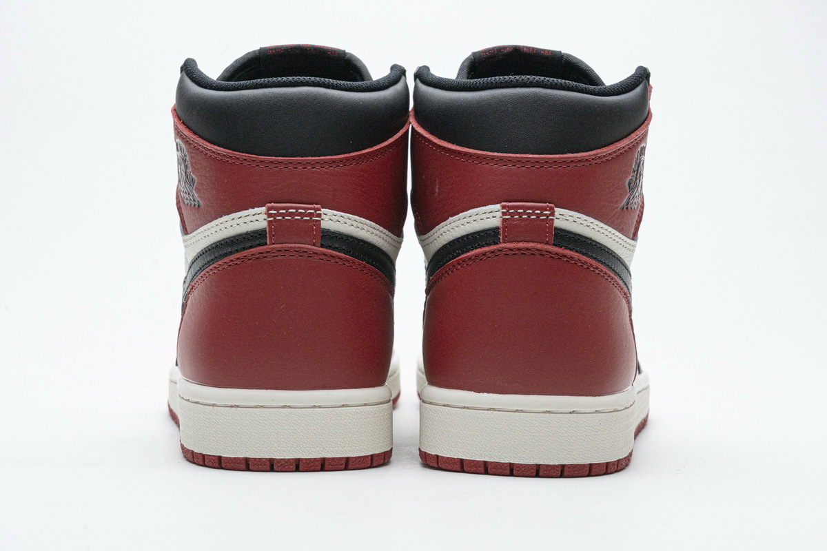  GET Jordan 1 Retro High Bred Toe,555088-610