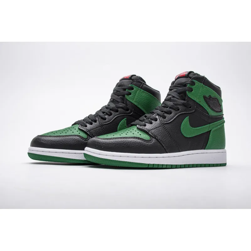 GET Jordan 1 Retro High Pine Green Black,555088-030