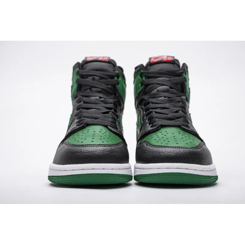 GET Jordan 1 Retro High Pine Green Black,555088-030