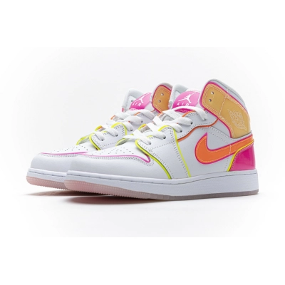  GET Jordan 1 Mid SE Edge Glow,CV4611-100 01