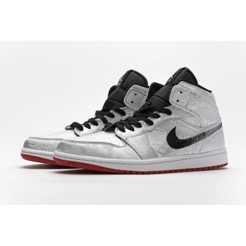 GET Jordan 1 Mid SE Fearless Edison Chen CLOT,CU2804-100