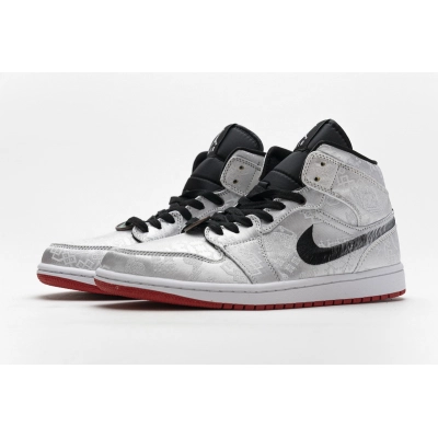  GET Jordan 1 Mid SE Fearless Edison Chen CLOT,CU2804-100 01