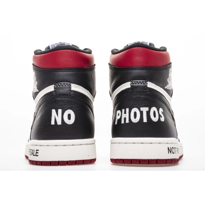  GET Jordan 1 Retro High "Not for Resale" Varsity Red,861428-106 02