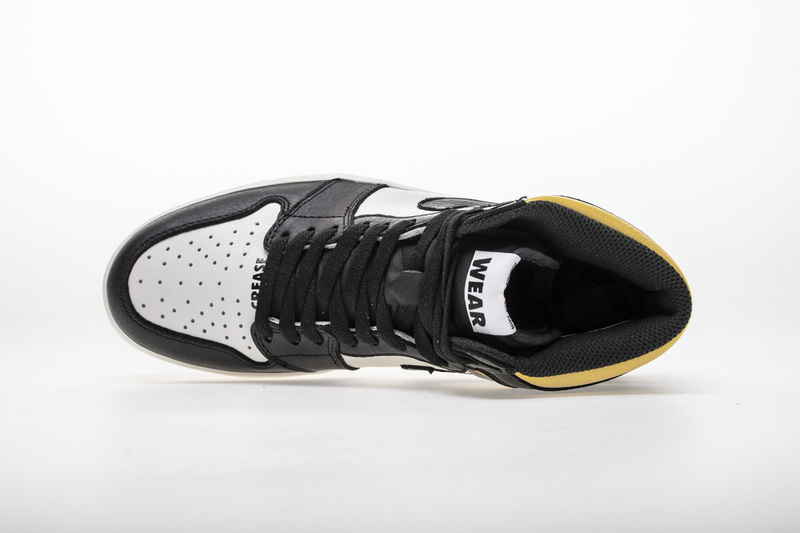  GET Jordan 1 Retro High "Not for Resale" Varsity Maize,861428-107