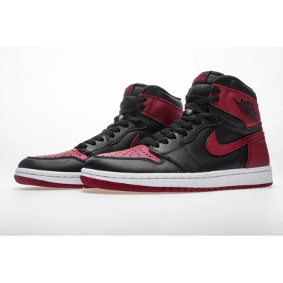  GET Jordan 1 Retro Bred "Banned",555088-001 01
