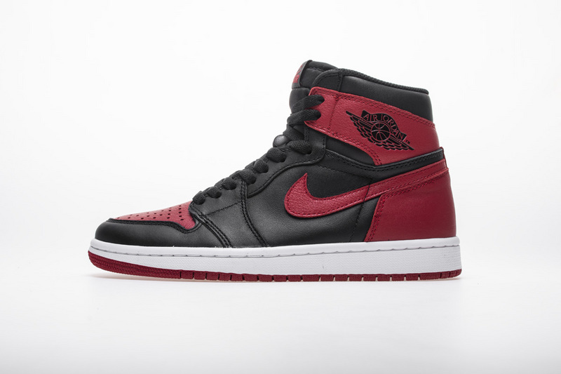  GET Jordan 1 Retro Bred "Banned",555088-001